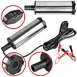 Портативний насос для перекачування палива та інших рідин Electric pump 50мм, фото 10