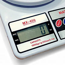 Ваги кухонні Matarix MX-400s до 10 кг білі, фото 5