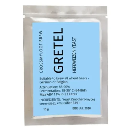 Пивні дріжджі Gretel yeast для пшенчного пива - Crossmyloof brew - Велика Британія, фото 1