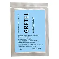 Пивні дріжджі Gretel yeast для пшенчного пива - Crossmyloof brew - Велика Британія