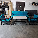 Комплект Диван 2 шт + Крісло + стіл "BURBERRY KYB 110", фото 8