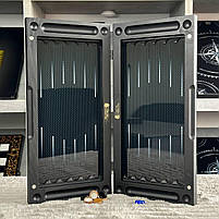 Нарди скляні у поєднанні з деревом Карбон 50×24×6см подарункові, фото 3