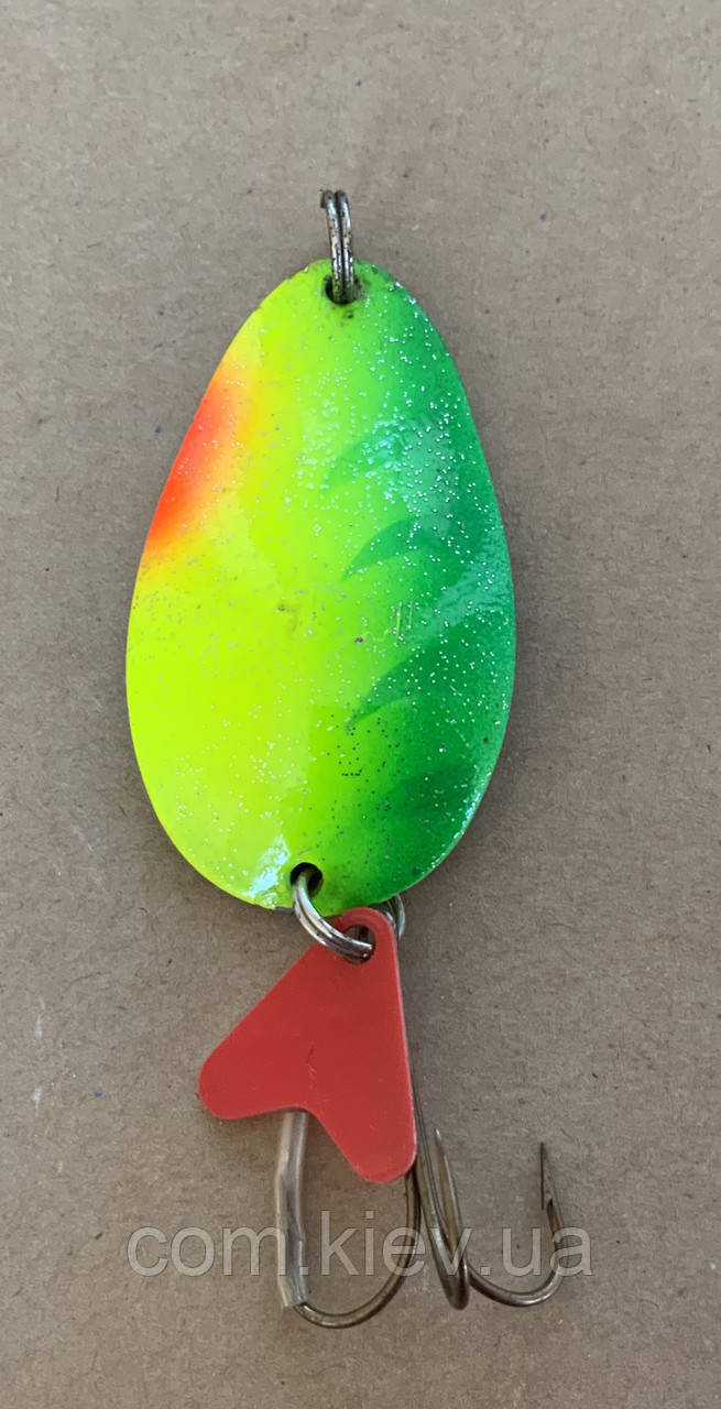 Блешня широка, що коливається (колебалка) 24 г / 60 мм Condor салатова, фото 1