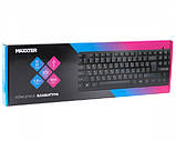 Клавіатура Maxxter KBM-U01-UA, USB, Укр/Рус, пластик, чорна, фото 4