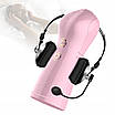 Мастурбатор Vibrating and Flashing Masturbation Cup USB 7+7 Function / Talk Mode, фото 6