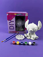 Розмальовка Стіч скарбничка копілка, фарби з пензликом в комплекті FD 888-18