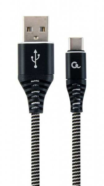 Кабель USB 2.0 - Type-C 1m Cablexpert Premium CC-USB2B-AMCM-1M-BW