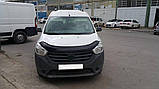 Дефлектор капоту (EuroCap) для Renault Lodgy 2013-2022 рр, фото 9