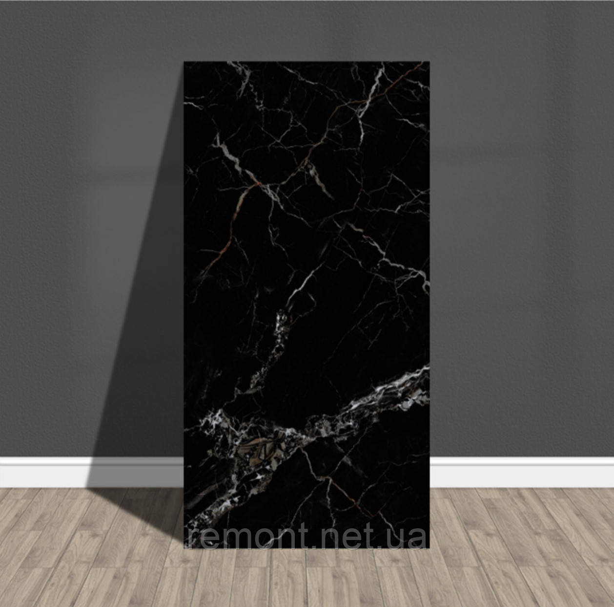 Самоклеюча стінова PET плитка 60*30 см. Товщина 2 мм. Водостійка і миюча, фото 1