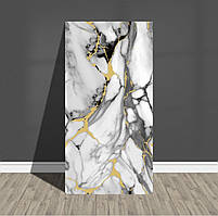 Самоклеюча стінова PET плитка 60*30 см. Товщина 2 мм. Водостійка і миюча