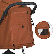 Прогулянкова коляска El Camino FIJI ME 1113-2 Ginger Orange Помаранчева, фото 2