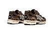 Кросівки Asics Gel NYC 1090 brown Асікс Гель коричневі спортивні чоловічі жіночі замша весна літо, фото 9