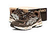 Кросівки Asics Gel NYC 1090 brown Асікс Гель коричневі спортивні чоловічі жіночі замша весна літо, фото 7