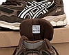 Кросівки Asics Gel NYC 1090 brown Асікс Гель коричневі спортивні чоловічі жіночі замша весна літо, фото 10