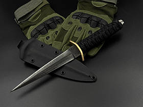 Кинджал ручної роботи з напильника часів срср «Воїн #3», 60 HRC.