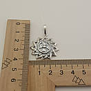 Срібна підвіска - Зірка Ерцгамми (кулон 925 проби), фото 5