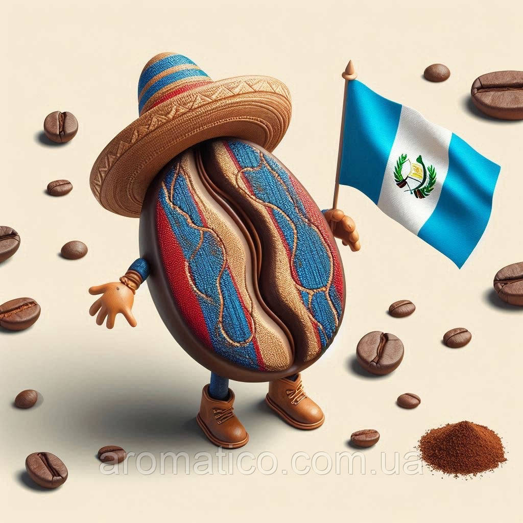 Кава в зернах Guatemala 100% Арабіка 1 кг