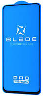 Захисне скло Huawei P40 Lite E/Honor 8C black frame Blade Pro