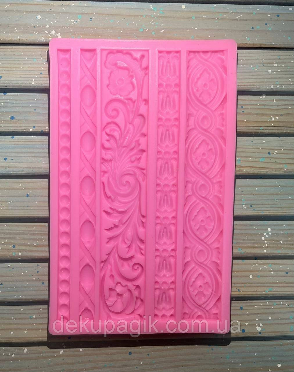 Молд силіконовий 19х12см СМ-013, фото 1