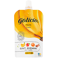 Пюре Galicia Фрукт Ф'южн суміш фруктів з екстрактом кориці 100г
