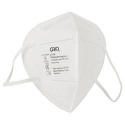 Напівмаска фільтрувальна складаного типу FFP1 NR D без клапана GRAD (9420975)
