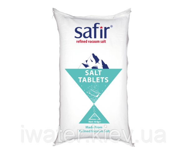 Сіль таблетована, 10 кг "Safir"
