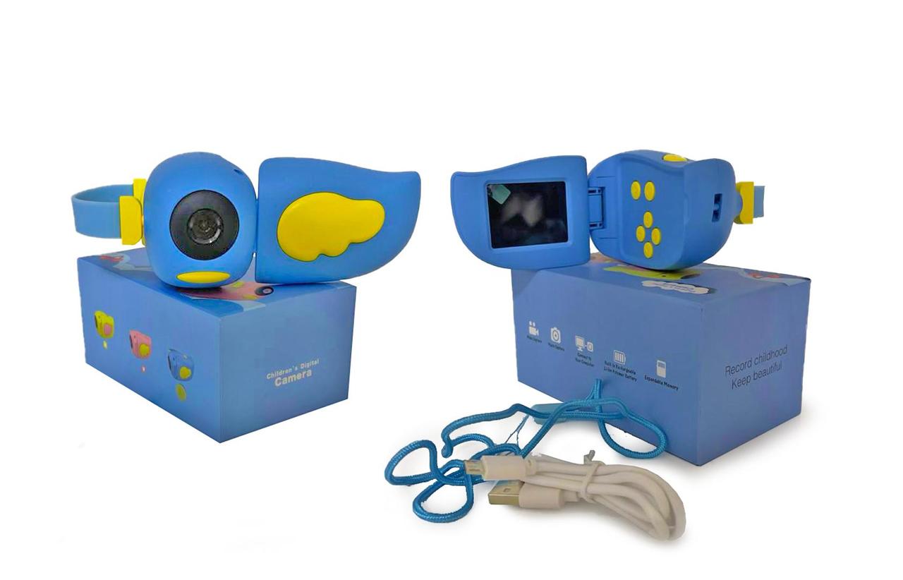 Дитяча відеокамера Smart Kids Video Camera A100 блакитна