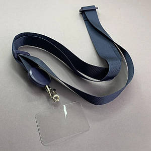 Ремінець на шию для телефону універсальний ремінець тримач для смартфона синій y4v