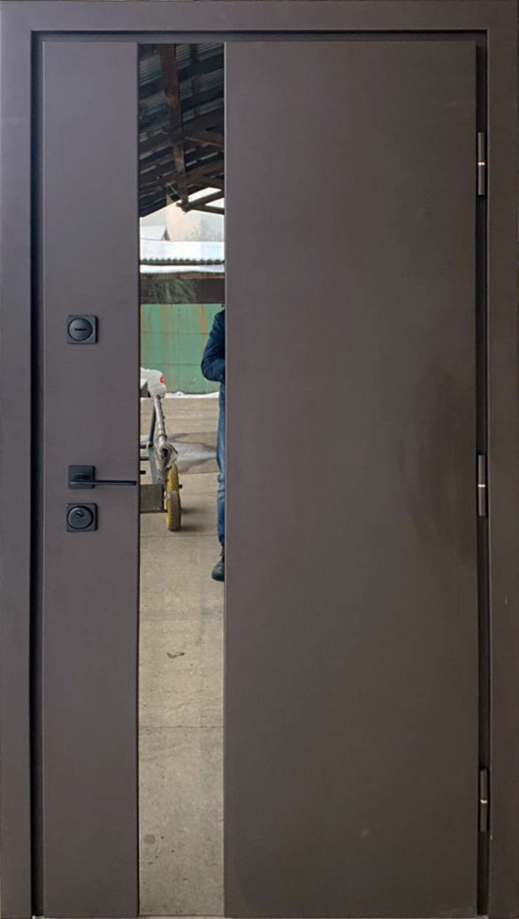 Двері вуличні Qdoors серія СТРОНГ з ТЕРМОРОЗРИВОМ модель ВЕСТ