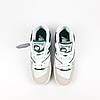 Жіночі кросівки New Balance 550 White Green Біло-зелені Взуття Нью Беланс 550 шкіряні демісезон, фото 4