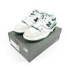 Жіночі кросівки New Balance 550 White Green Біло-зелені Взуття Нью Беланс 550 шкіряні демісезон, фото 6