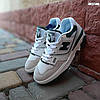 Жіночі кросівки New Balance 550 White Green Біло-зелені Взуття Нью Беланс 550 шкіряні демісезон, фото 3