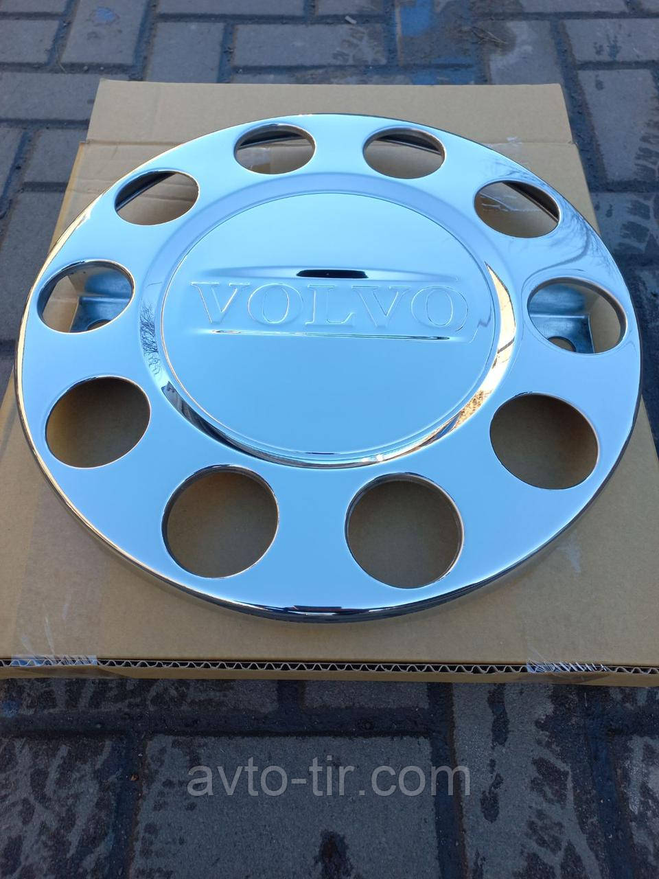 Колпак колеса передний VOLVO 22.5 (нержавійка) Колпаки передні VOLVO 22.5 Ковпак VOLVO 22.5