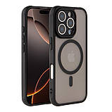 Чохол TPU+PC Anti Drop Full Camera with MagSafe для iPhone 16 Pro Колір Black, фото 2