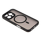 Чохол TPU+PC Anti Drop Full Camera with MagSafe для iPhone 16 Pro Pro Max Колір Black, фото 6