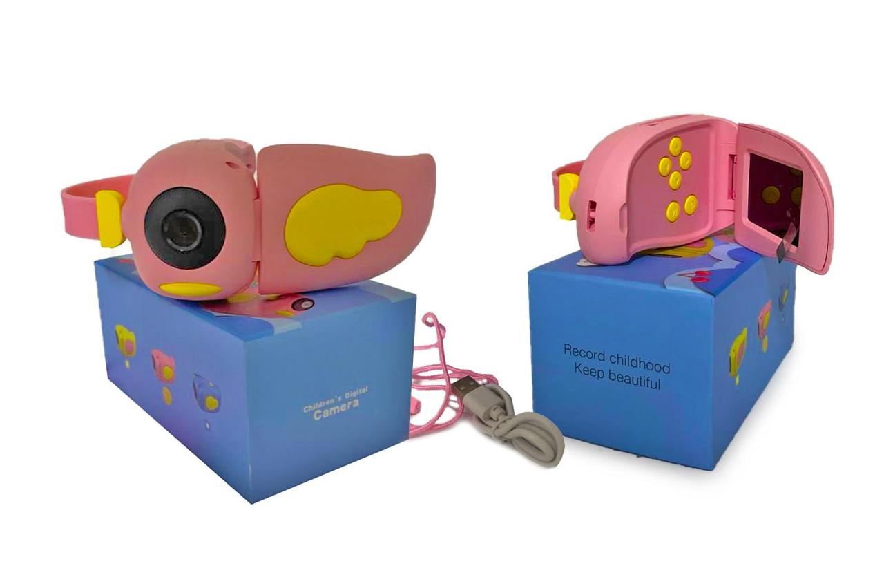 Дитяча відеокамера Smart Kids Video Camera A100 рожева