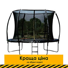 Дитячий батут із захисною сіткою (діаметр 183 см) MS 2921-1-LUX
