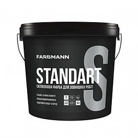 Силіконова фасадна фарба Farbmann Standart S 0.9л