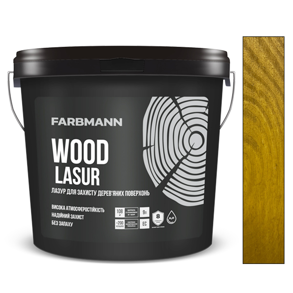 Лазур для дерева Farbmann Wood Lasur сосна 0.9л