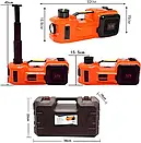 Набір електродомкрат + компресор +фонар до 5 тонн потужність 180 W ZSY03-X 12V, фото 6
