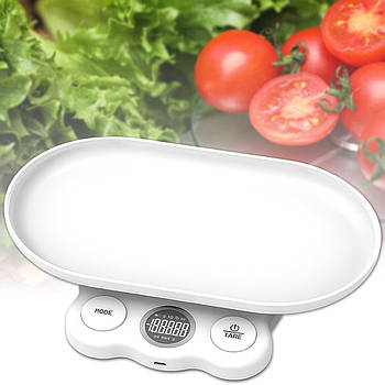 Ваги кухонні електронні до 15 кг з дисплеєм Weighing by weight