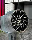 Портативний турбовентилятор Jetfan mini turbo jet Fan / Швидкісне повітродувка на акумуляторі 1500 mAh, фото 5