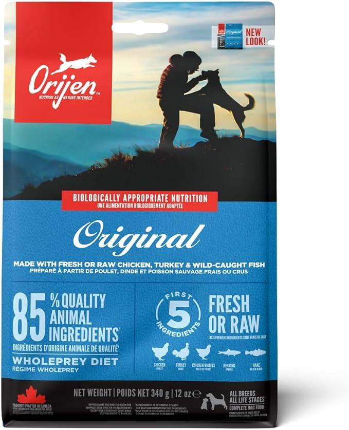 Сухий корм для собак всіх порід та всіх стадій життя Orijen Original 340 г (o18234)