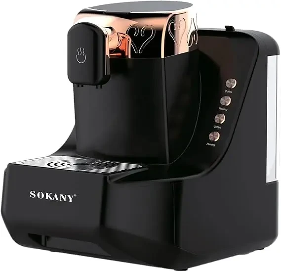 Турецька кавоварка Sokany SK-04010 700 Вт з антипригарним покриттям і захистом від перегрівання