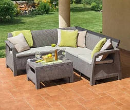 Набір меблів, Bahamas Relax, коричневий - сіро-бежевий УЦІНКА, фото 4