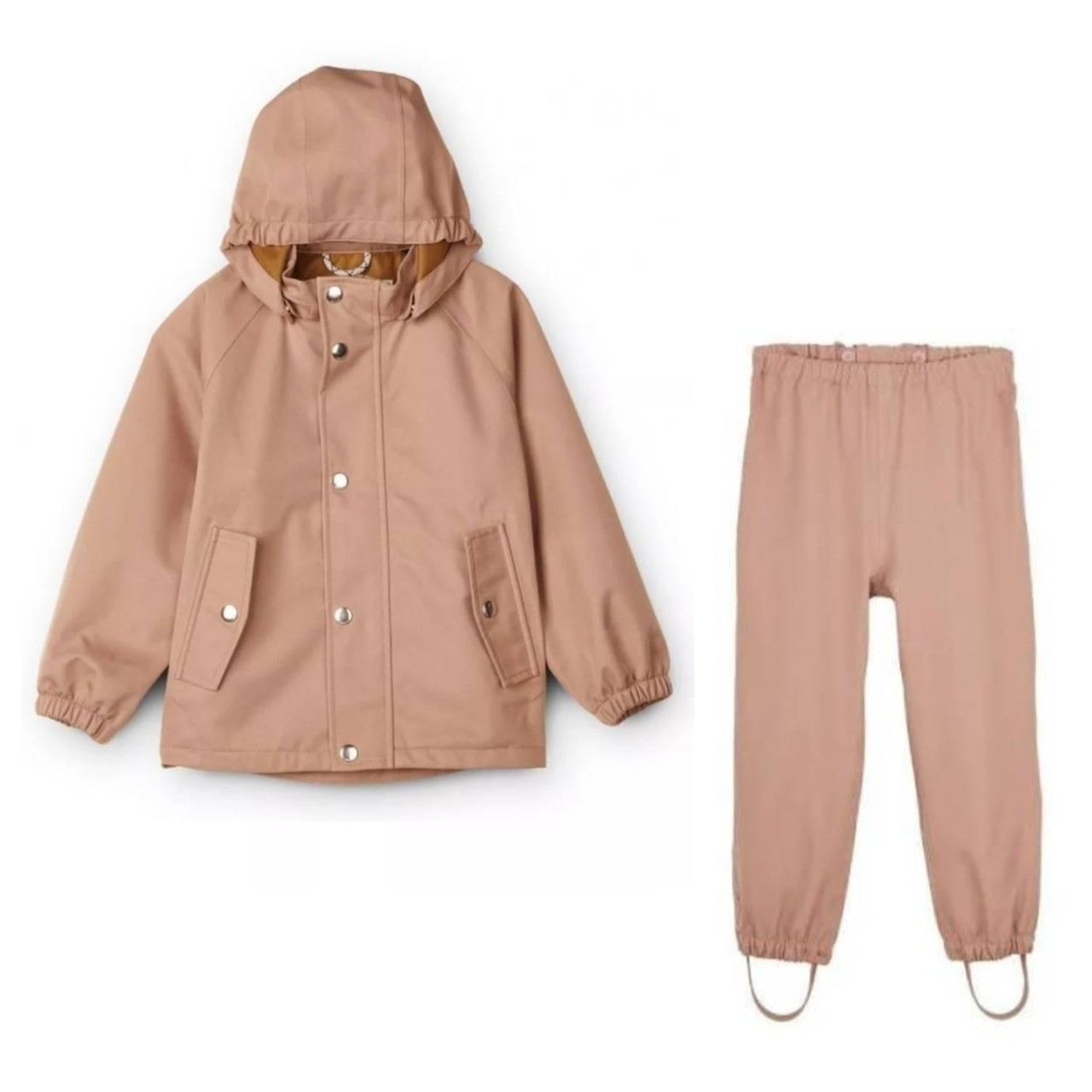 Костюм для дівчинки водонепроникний бежевий Liewood 6 років, фото 1