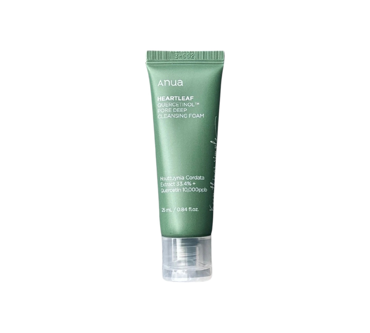 Глибоко очищуюча пінка для вмивання Anua Heartleaf Quercetinol Pore Deep Cleansing Foam 25 мл