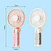 Ручний акумулятор складаний міні-вентилятор USB Mini fan AND063 Jw, фото 5
