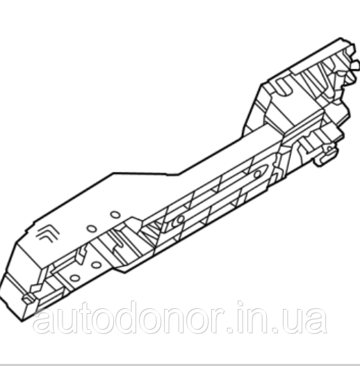 Ручка задньої двері внутрішня частина праа Nissan Ariya (22-) 82610-5MP1A