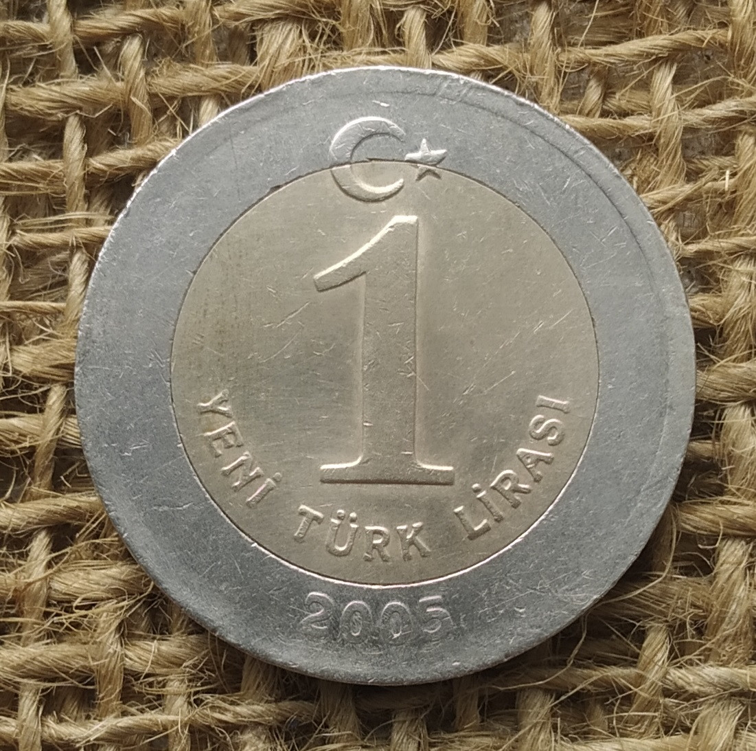 1 лiра 2005 року, Туреччина, фото 1
